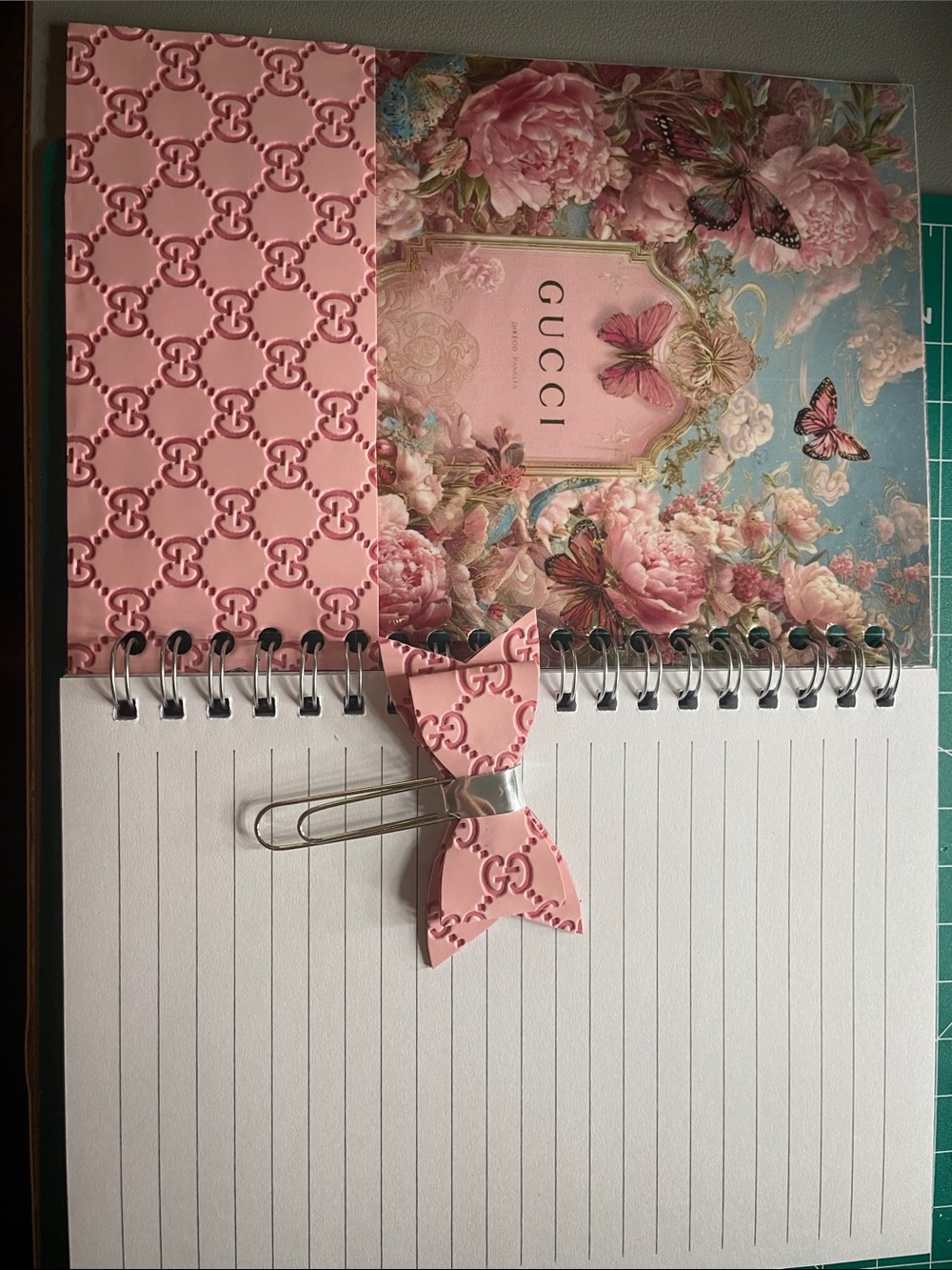 Pink Handmade 5X7 Notebook (pen not included)) - Picture 4 of 6